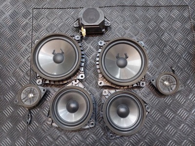 Динамики комплект динамик дверь перед задняя левый правый lexus is iii 300 h фото №1