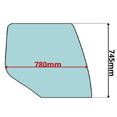 Стекло bok опускная w дверь renault premium правая 0193 фото №1