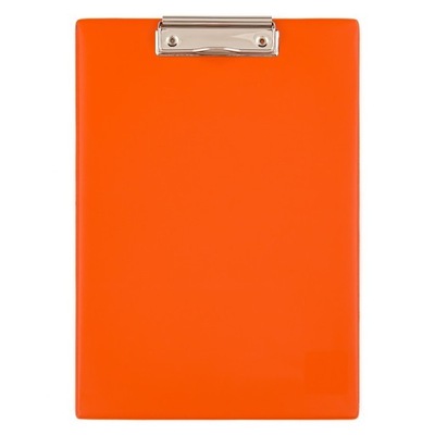 Deska A4 z klipem Biurfol pomarańczowy