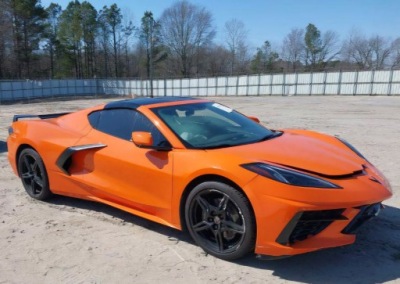 Chevrolet corvette c8 1lt крышка багажника фото №1