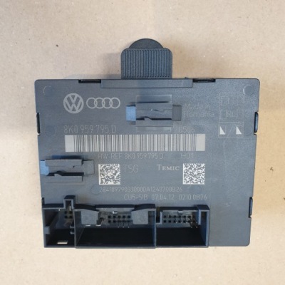 Модуль блок керування двері задня audi a4 b8 8k a5 8t оригінальний номер фото №1