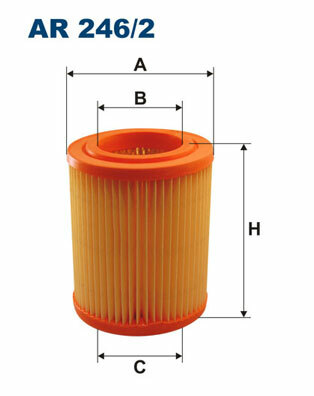 FILTRO AIRE AR 246/2  