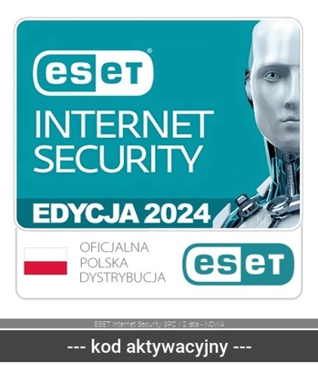 ESET Internet Security 3PC / 2 lata - NOWA