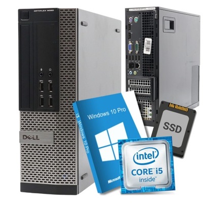 Komputer Stacjonarny Dell Optiplex 9020 i5-4590 8GB RAM | 128GB SSD | SSF