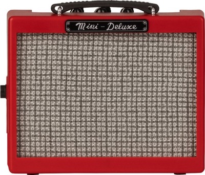 Fender Mini Deluxe Amp Red Combo Gitarowe 1,5W