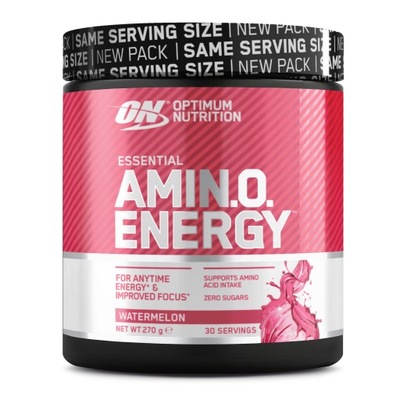 Amino Energy Optimum Nutrition Aminokwasy Energia 270 g smak arbuzowy