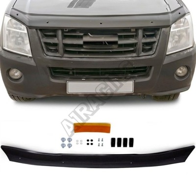 Дефлектор капот передньої isuzu d-max ii 2012-19 фото №1