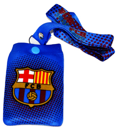 Portfelik, portfel, saszetka, etui FC Barcelona