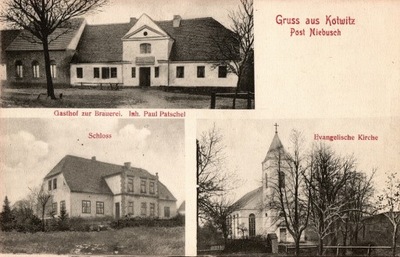 Kotowice Kottwitz ( Gmina Siechnice ) / 1910 r.