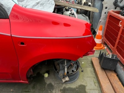 Renault twingo iii крила правий перед колір tennp фото №1