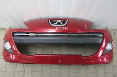 Бампер перед передній peugeot 207 lift 09-12 фото №1