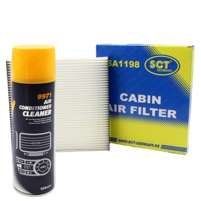 FILTER CABIN SCT SA1198 + DO AIR CONDITIONER 520ML  