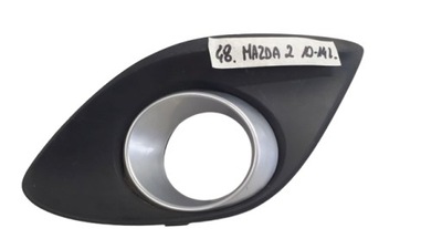 Mazda 2 решётка бампера левая перед фото №1