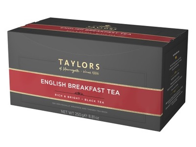 Herbata English Breakfast 250 g w torebkach TAYLORS