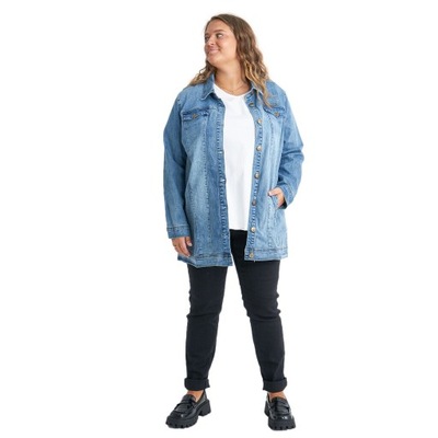 KATANA KURTKA JEANSOWA OVERSIZE ADIA A004 46