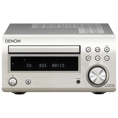Zestaw stereo miniwieża stereo Denon RCD-M41dab + Monitor audio Bronze 50