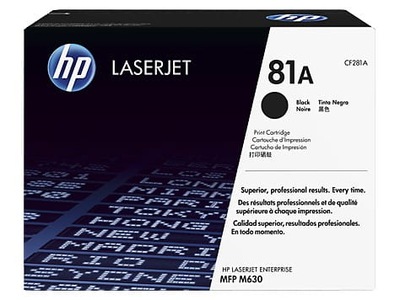 Toner HP 81A Black 10.5k CF281A