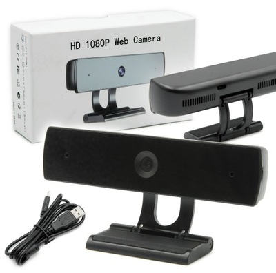 KAMERKA INTERNETOWA USB WEBCAM HD 1080P KAMERA Z MIKROFONEM