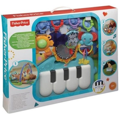 Mata edukacyjna z pianinkiem Fisher Price BMD80