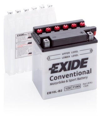 АКУМУЛЯТОР МОТОЦИКЛЕТНИЙ EXIDE YB10L-A2 11AH 130A