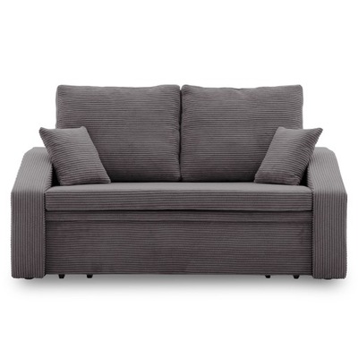 Sofa DORMA rozkładana tkanina sztruksowa POSO 022