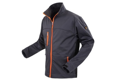 SOFTSHELL KURTKA SZARA XXL
