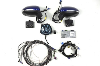 Vw arteon fl дзеркало комплект 360" l-15+2+kamera r-13+2+kamera фото №1