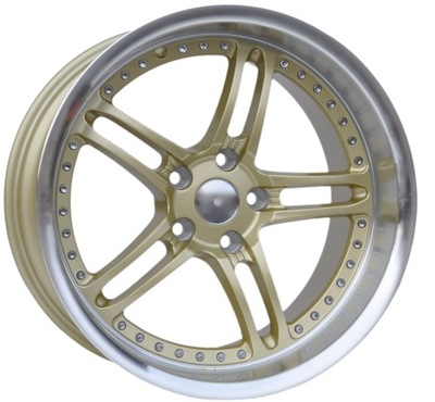 5613 COLOR DORADO LLANTAS 18 9J 10J 5X114,3 NISSAN 350Z  