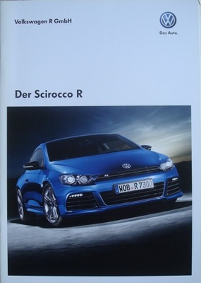 VW SCIROCCO R 2010 MEGA HIT Prospekt