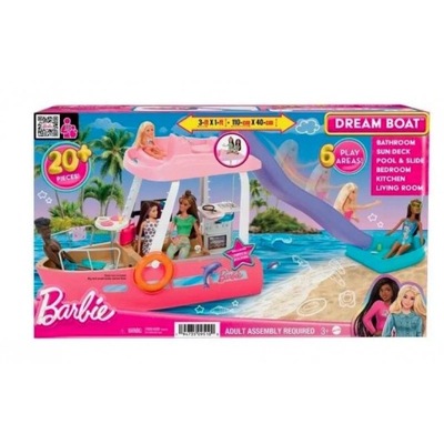 Zestaw Barbie Wymarzona łódż Dreamboat