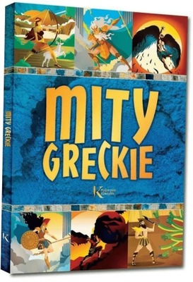 Mity greckie 64 strony w kolorze Lucyna Szary Greg