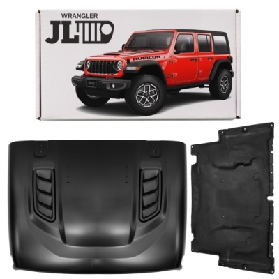 Jeep wrangler jl 2018+ европа  капот rubicon с wygłuszeniem фото №1