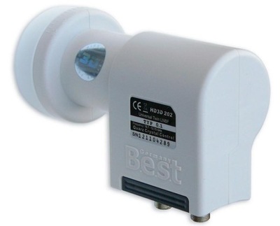 Konwerter LNB Twin BEST HD3D 202 0,1dB