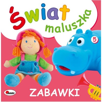 ŚWIAT MALUSZKA ZABAWKI KSIĄŻKECZKA HARMONIJKA