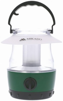 Mikado 8006 Zielona - lampka biwakowa