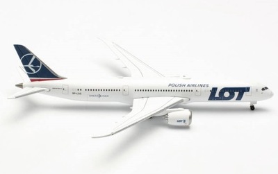 Model samolotu Boeing 787-9 LOT 1:500 SP-LSG