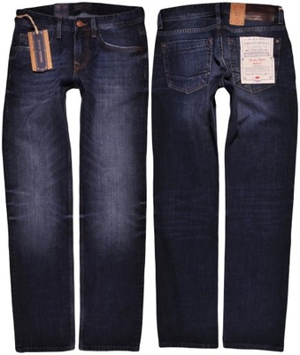 CROSS JEANS spodnie NAVY jeans ANTONIO _ W29 L32