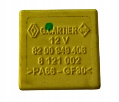 Реле renault trafic ii 2001-2014 rok 8200949406 фото №1