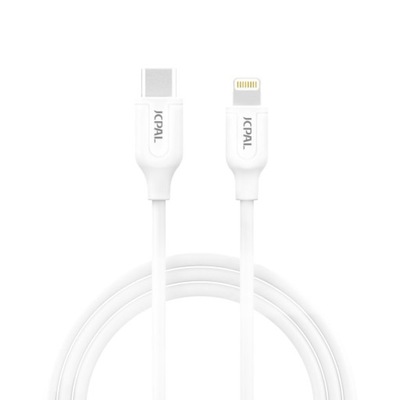 JCPAL LINX USB-C TO LIGHTNING CABLE 1M WHITE