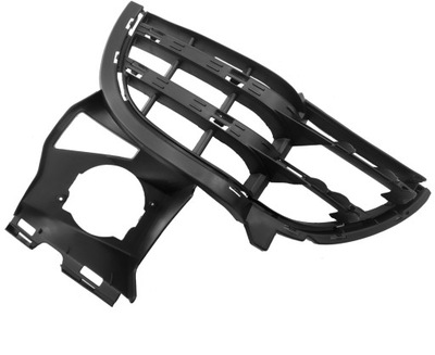 Решітка радіатора бампера porsche cayenne 7p5 2010-14 права фото №1