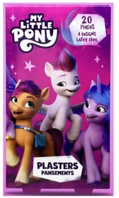 My Little Pony Plastry Opatrunkowe 20szt