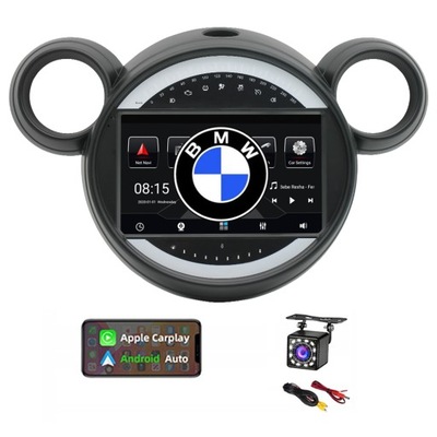 РАДІО 2DIN ANDROID12 BMW МІНІ 6GB 64GB 11-14 GPS