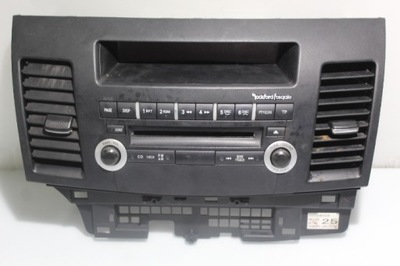 Панель радио mitsubishi lancer ix фото №1