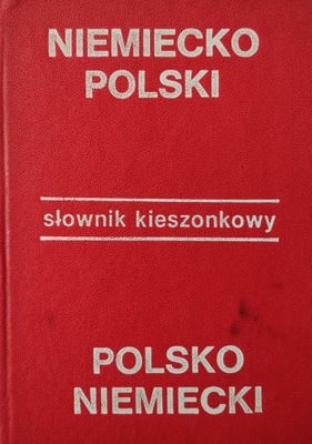 Niemiecko polski słownik kieszonkowy