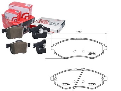 BREMBO SABOTS DE FREIN DE FREIN CHEVROLET AVEO 08- AVANT - milautoparts-fr.ukrlive.com