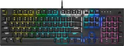 KLAWIATURA GAMINGOWA CORSAIR K60 RGB PRO MECHANICZNA PRZEWODOWA