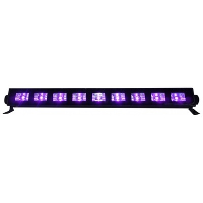 IBIZA belka oświetleniowa 30W LED UV BAR 9x 3W