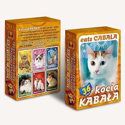 KOCIA KABAŁA karty do wróżenia i gier