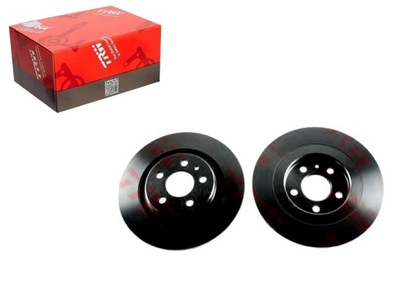 DISCOS DE FRENADO 2 PIEZAS PEUGEOT PARTE TRASERA 807 C8 TRW  