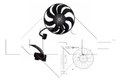 VENTILADOR CHLODZENIE DEL MOTOR 47398  